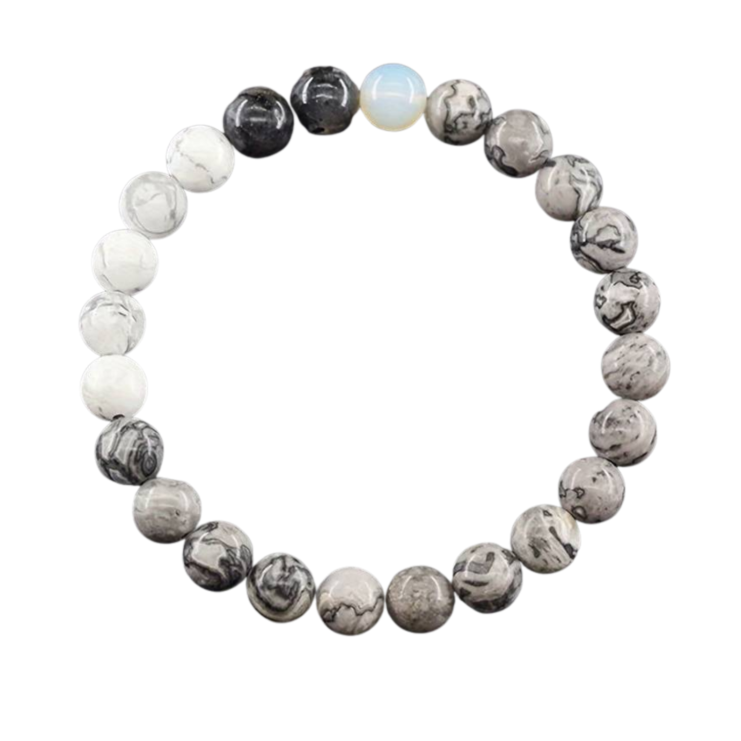 🌙 Moon Energy Bracelet – Intuition, Protection & Divine Feminine Flow