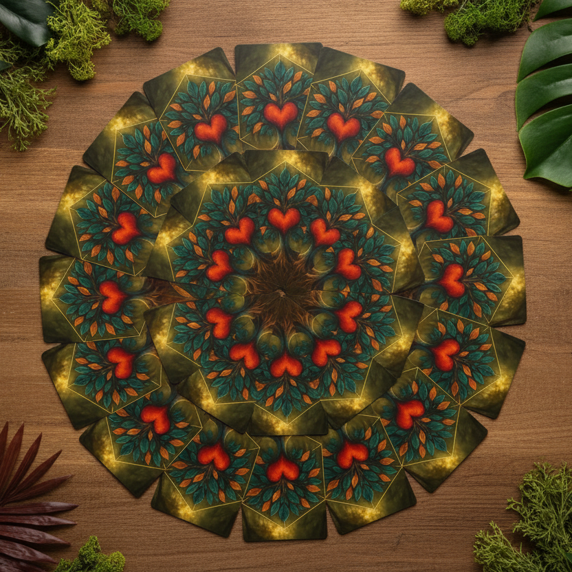 44 Cards in Mandala Pattern-Embrace Bohemia