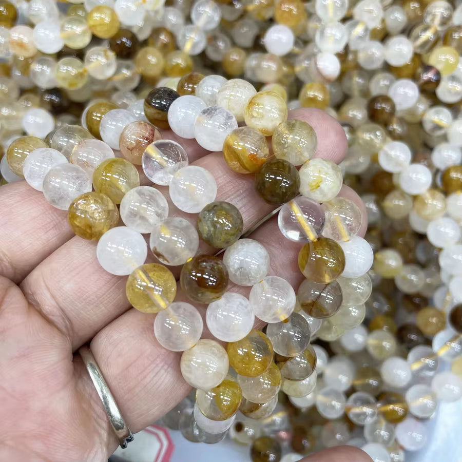 ✨ Golden Healer Quartz – Master Healing Bracelet