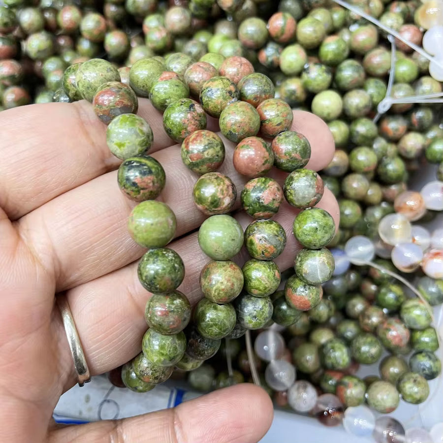 π Unakite β Emotional Balance Bracelet