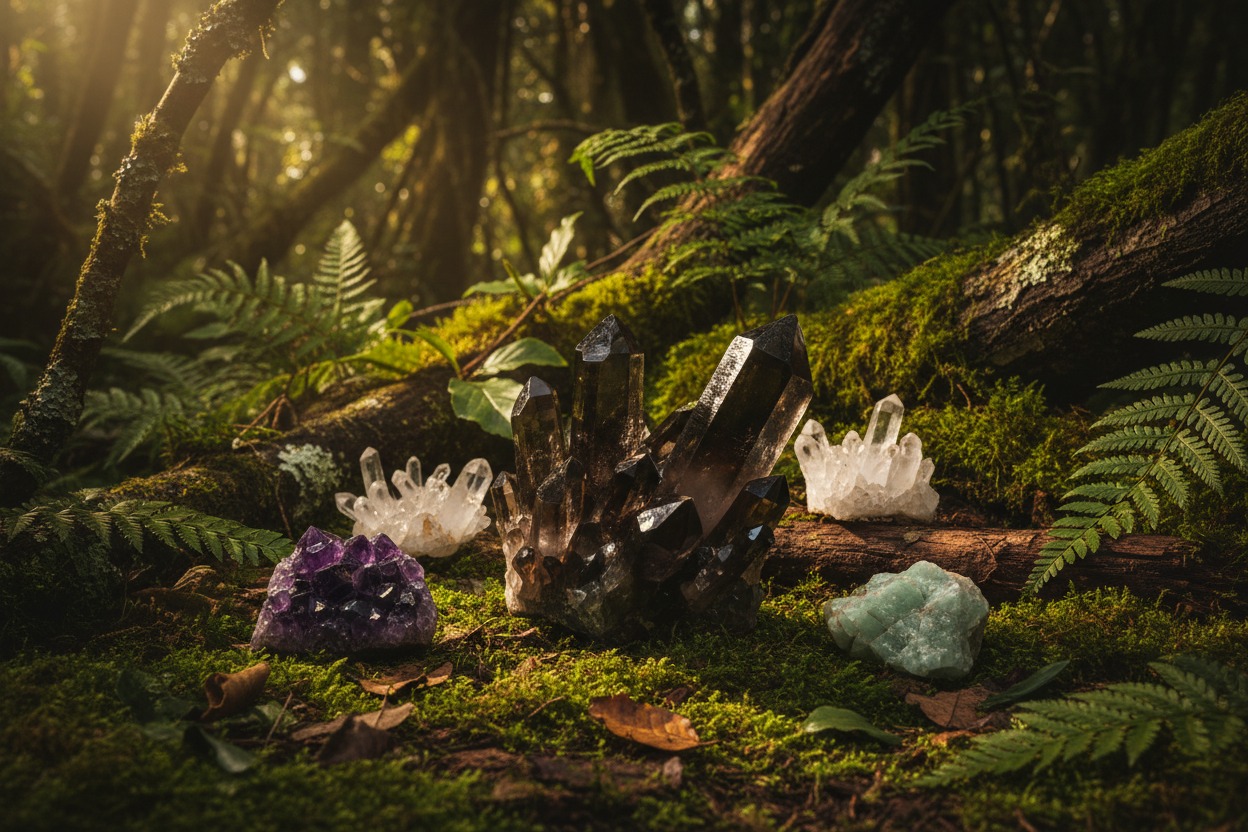 Crystal Clusters-Embrace Bohemia