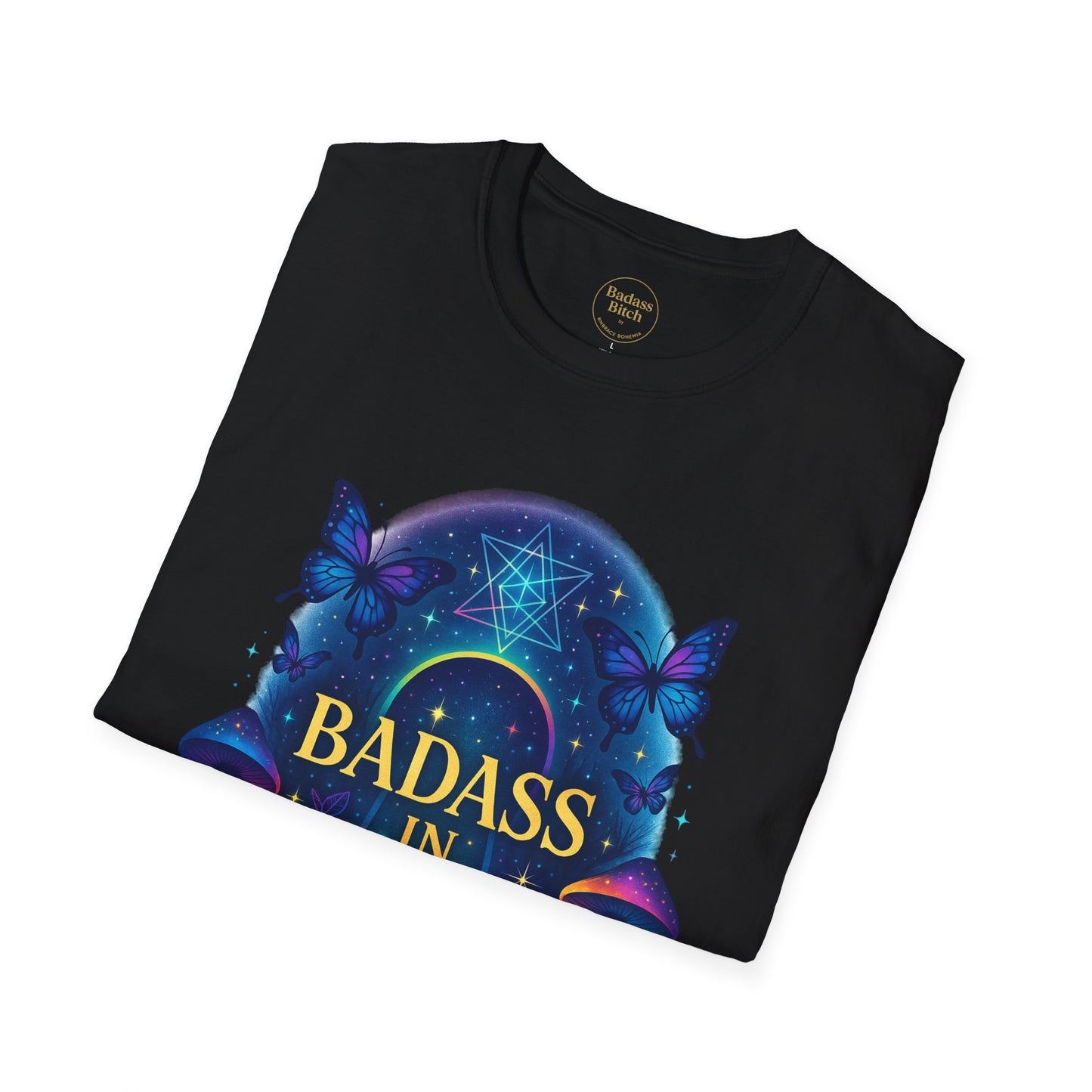 Badass in Wonderland Unisex Tee – (Black)