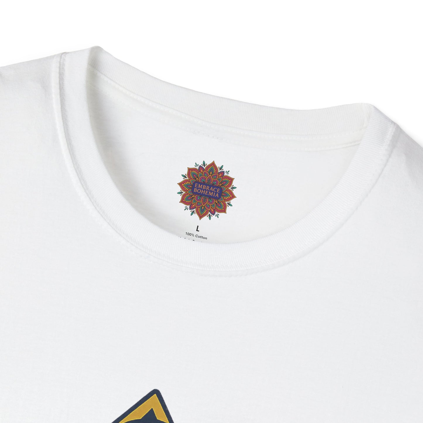 🌙 Sacred Geometry Lotus Unisex Tee – Divine Alignment Edition