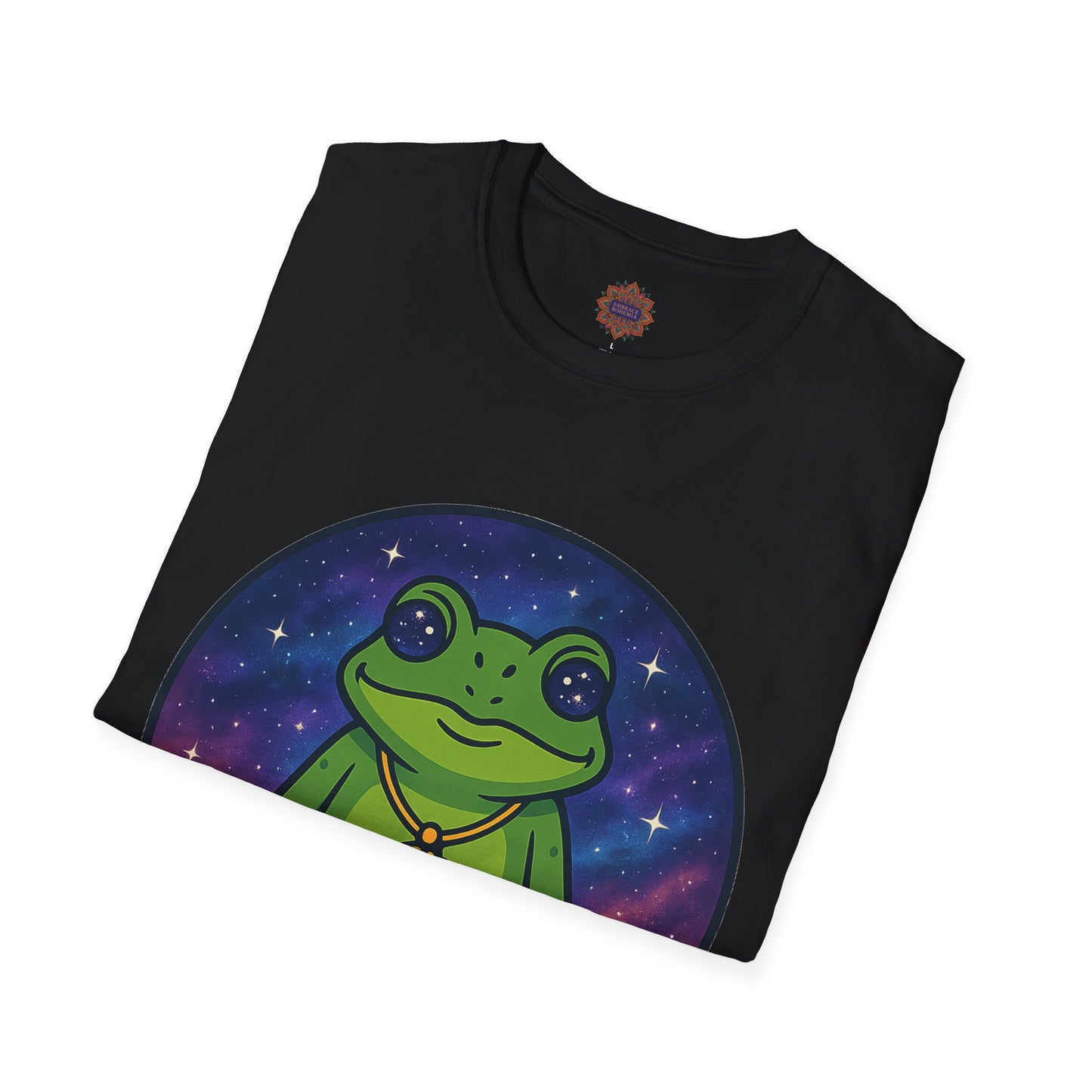 🧘‍♂️Enlightened Frog Unisex Tee – Cosmic Serenity Edition
