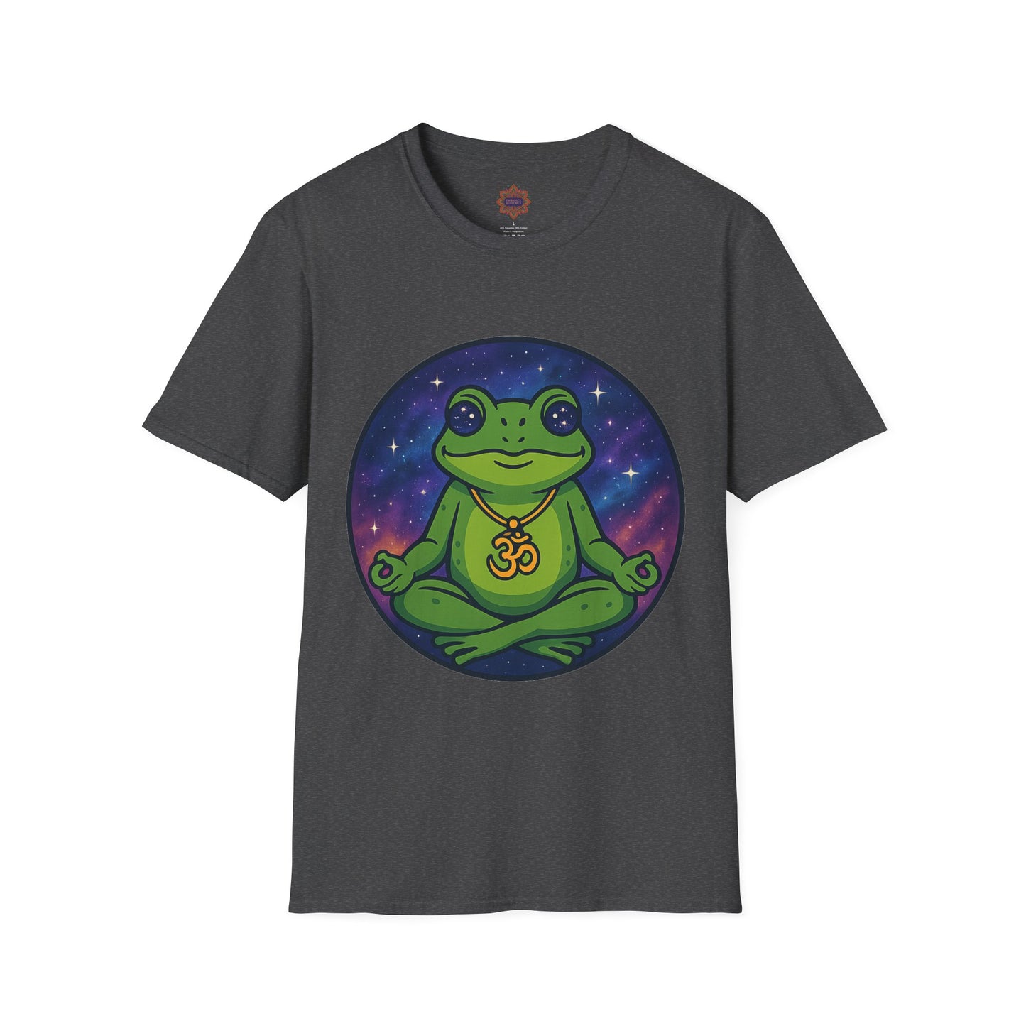 🧘‍♂️Enlightened Frog Unisex Tee – Cosmic Serenity Edition