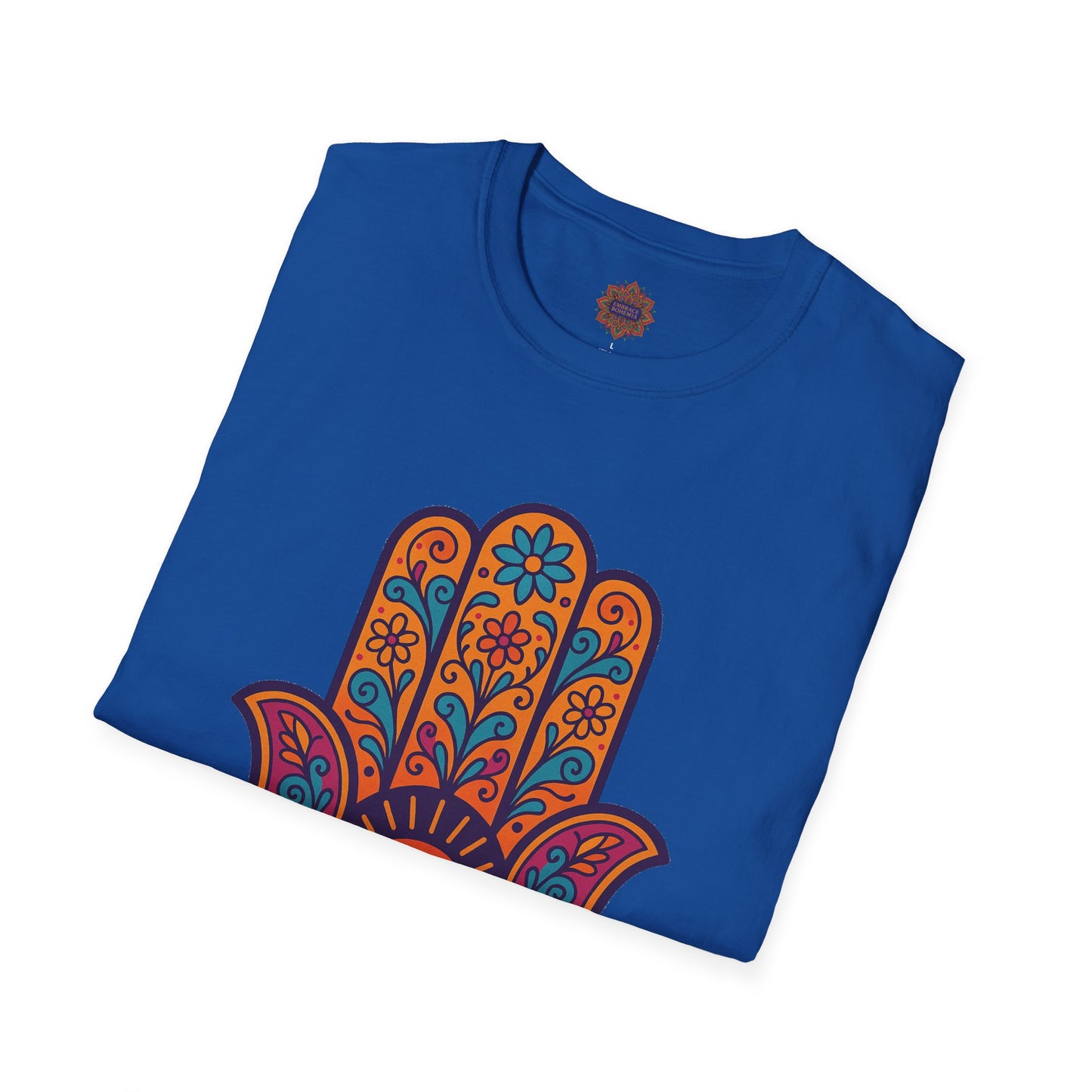 🪬 Hamsa Harmony Unisex Tee – Protection & Peace Edition