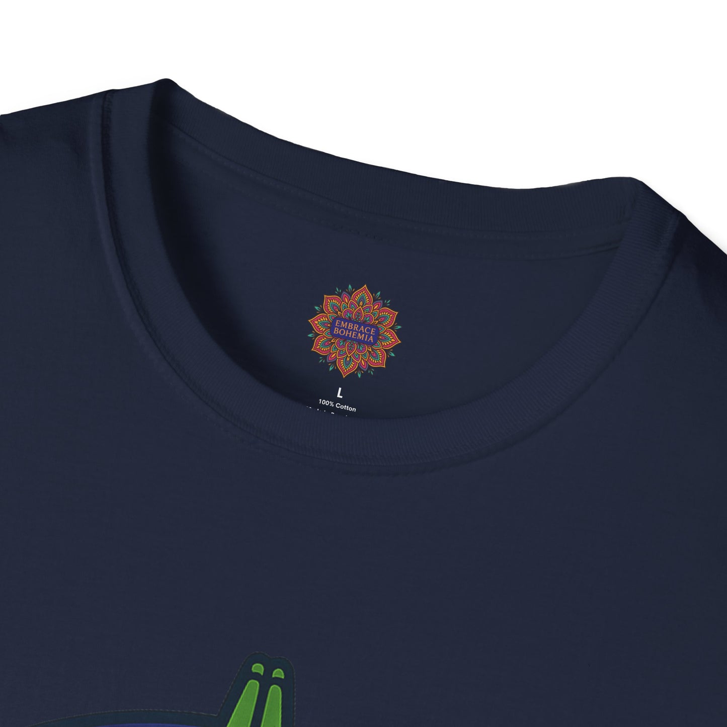 🧘‍♂️ Zen Balance Frog Unisex Tee – Cosmic Flow Edition