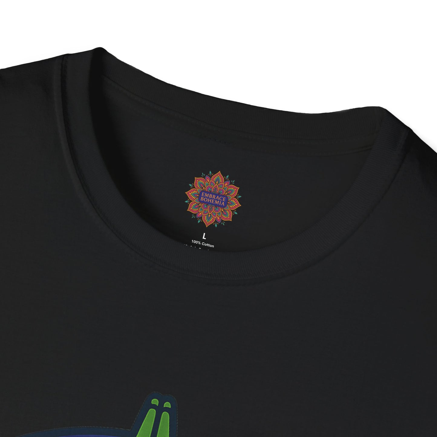 🧘‍♂️ Zen Balance Frog Unisex Tee – Cosmic Flow Edition