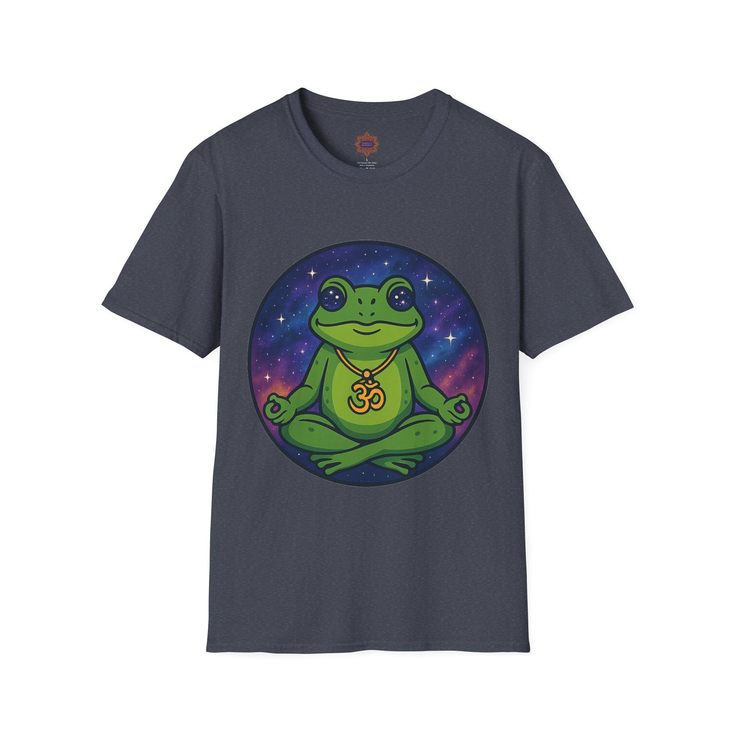 🧘‍♂️Enlightened Frog Unisex Tee – Cosmic Serenity Edition