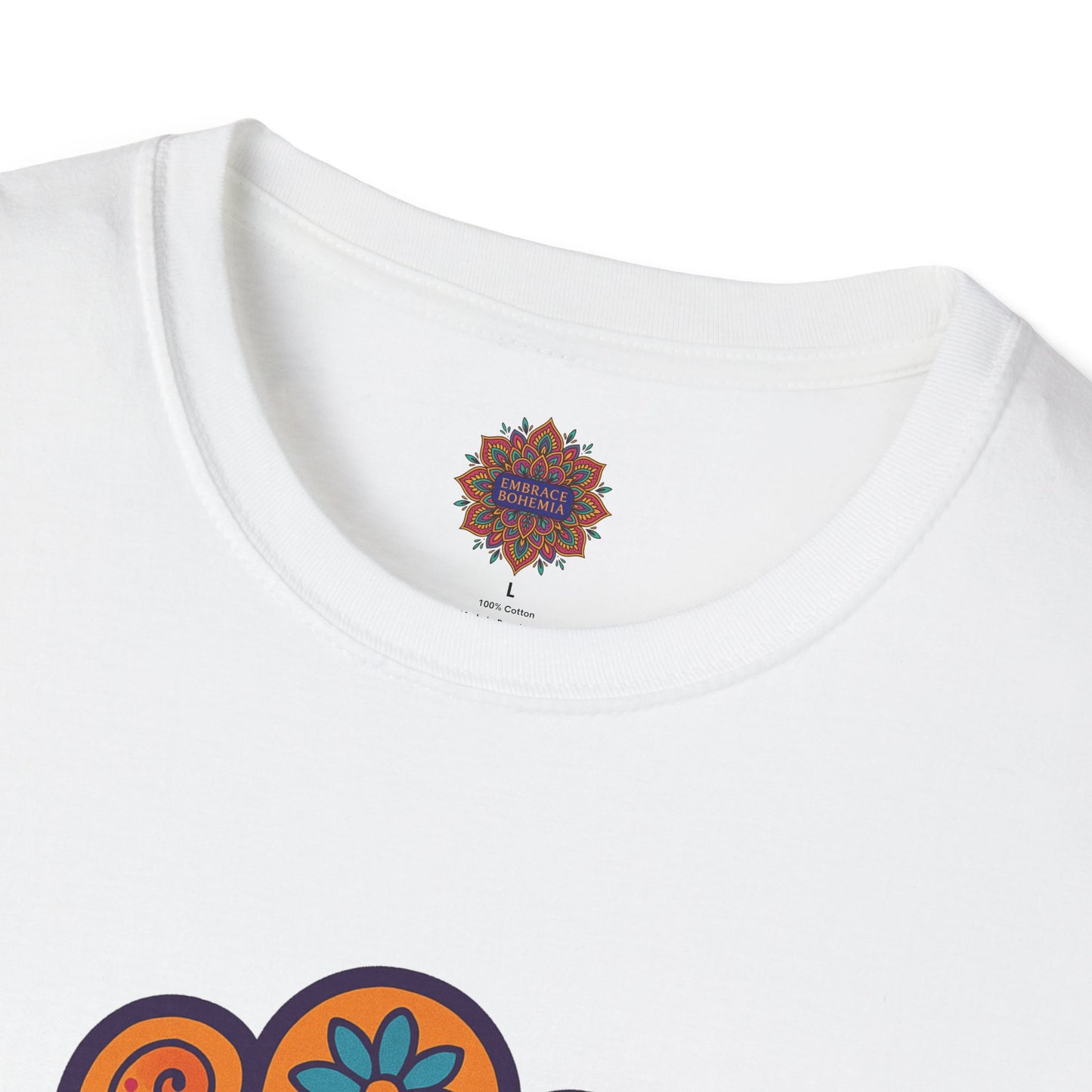 🪬 Hamsa Harmony Unisex Tee – Protection & Peace Edition