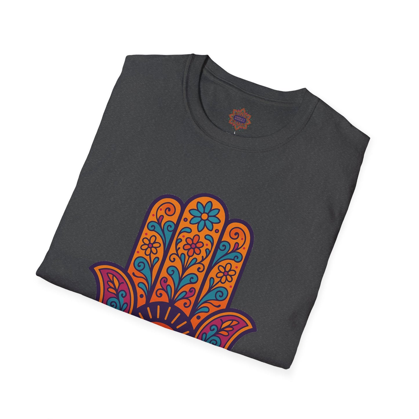🪬 Hamsa Harmony Unisex Tee – Protection & Peace Edition