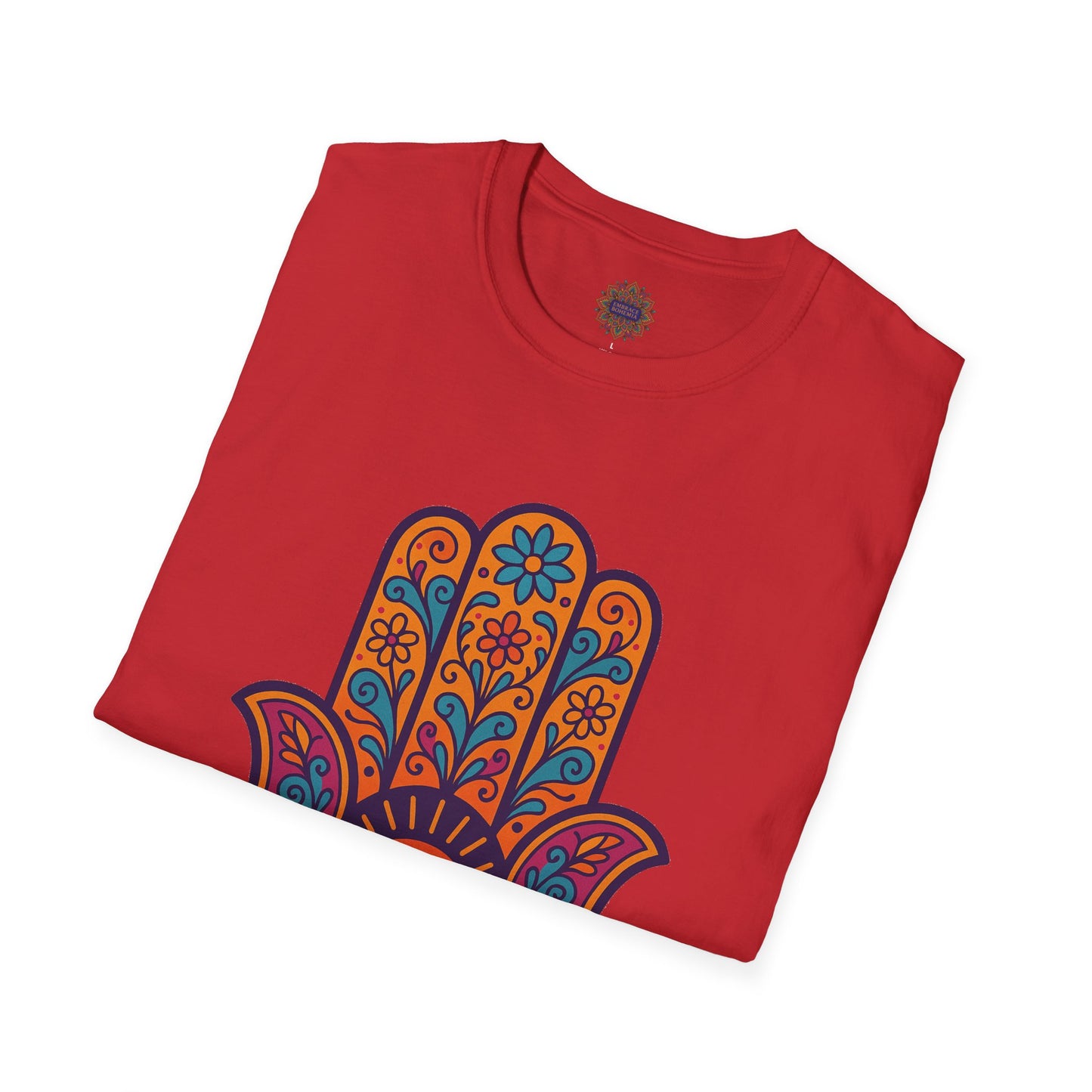 🪬 Hamsa Harmony Unisex Tee – Protection & Peace Edition