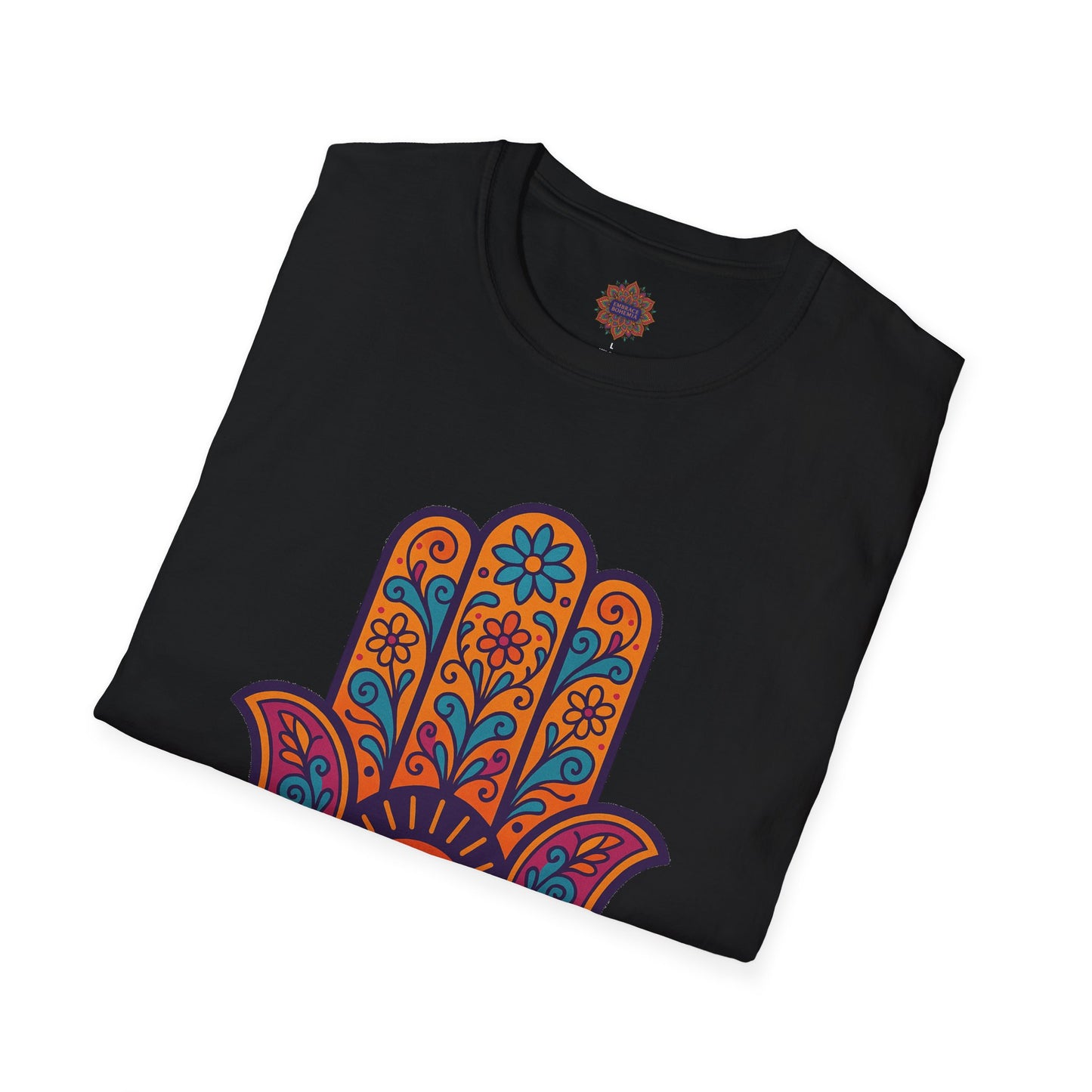 🪬 Hamsa Harmony Unisex Tee – Protection & Peace Edition