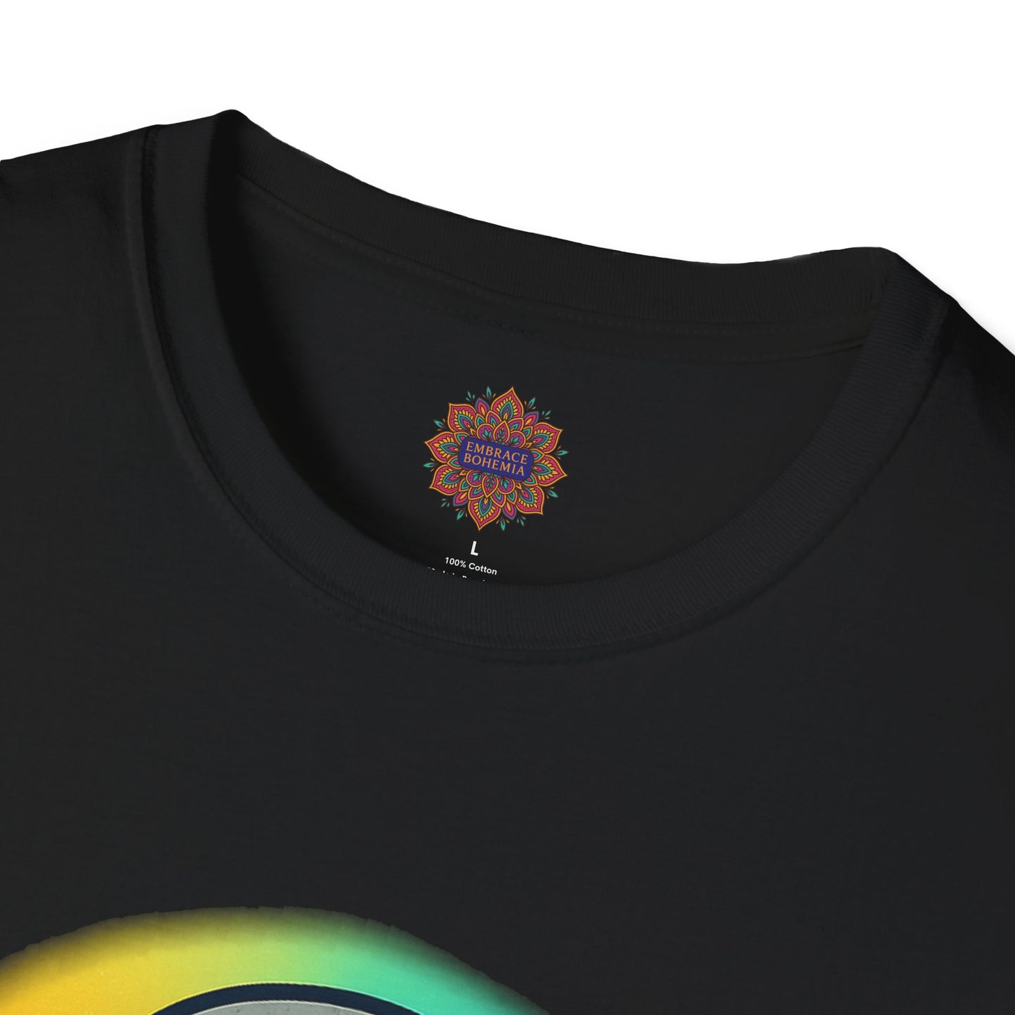 🕉️ Peaceful Monk Unisex Tee – Aura of Calm Edition