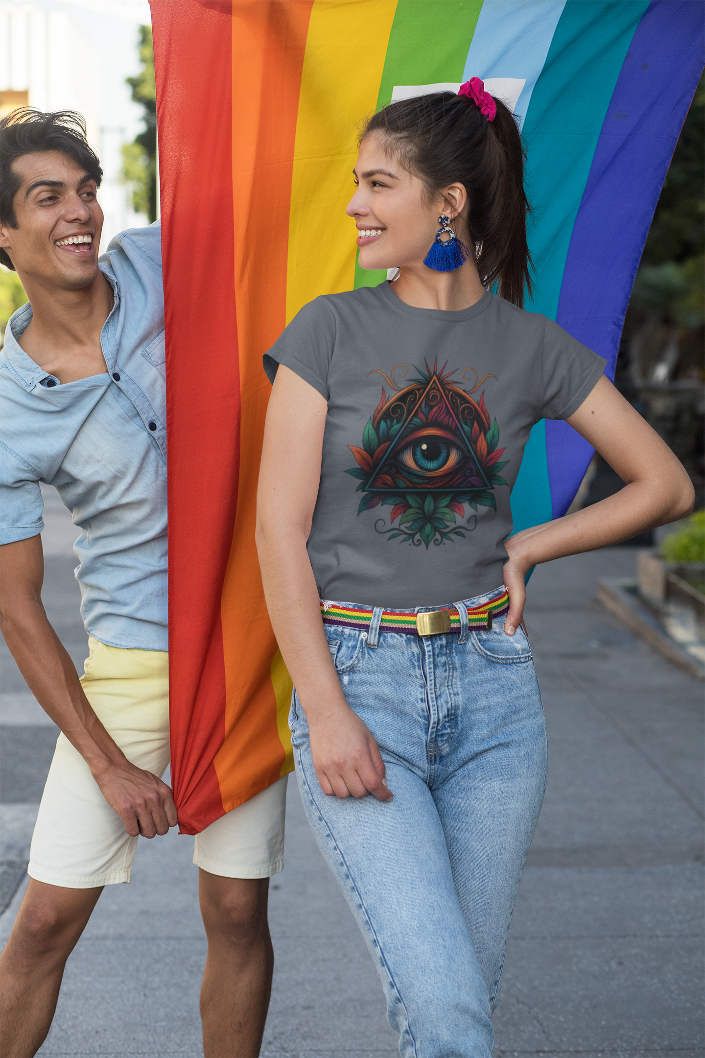 👁️ All-Seeing Awakening Unisex Tee – Vision of Truth Edition