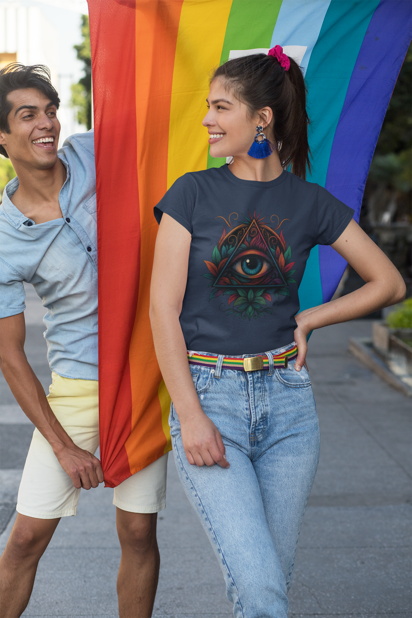 👁️ All-Seeing Awakening Unisex Tee – Vision of Truth Edition