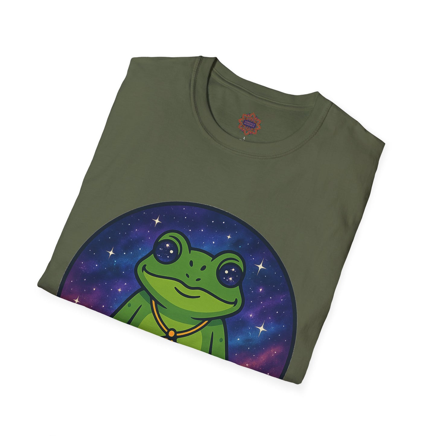 🧘‍♂️Enlightened Frog Unisex Tee – Cosmic Serenity Edition