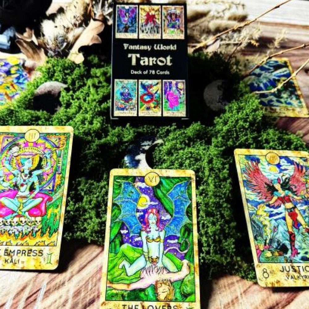 Fantasy World Tarot - Deck of 78 Cards