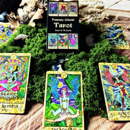 Fantasy World Tarot - Deck of 78 Cards