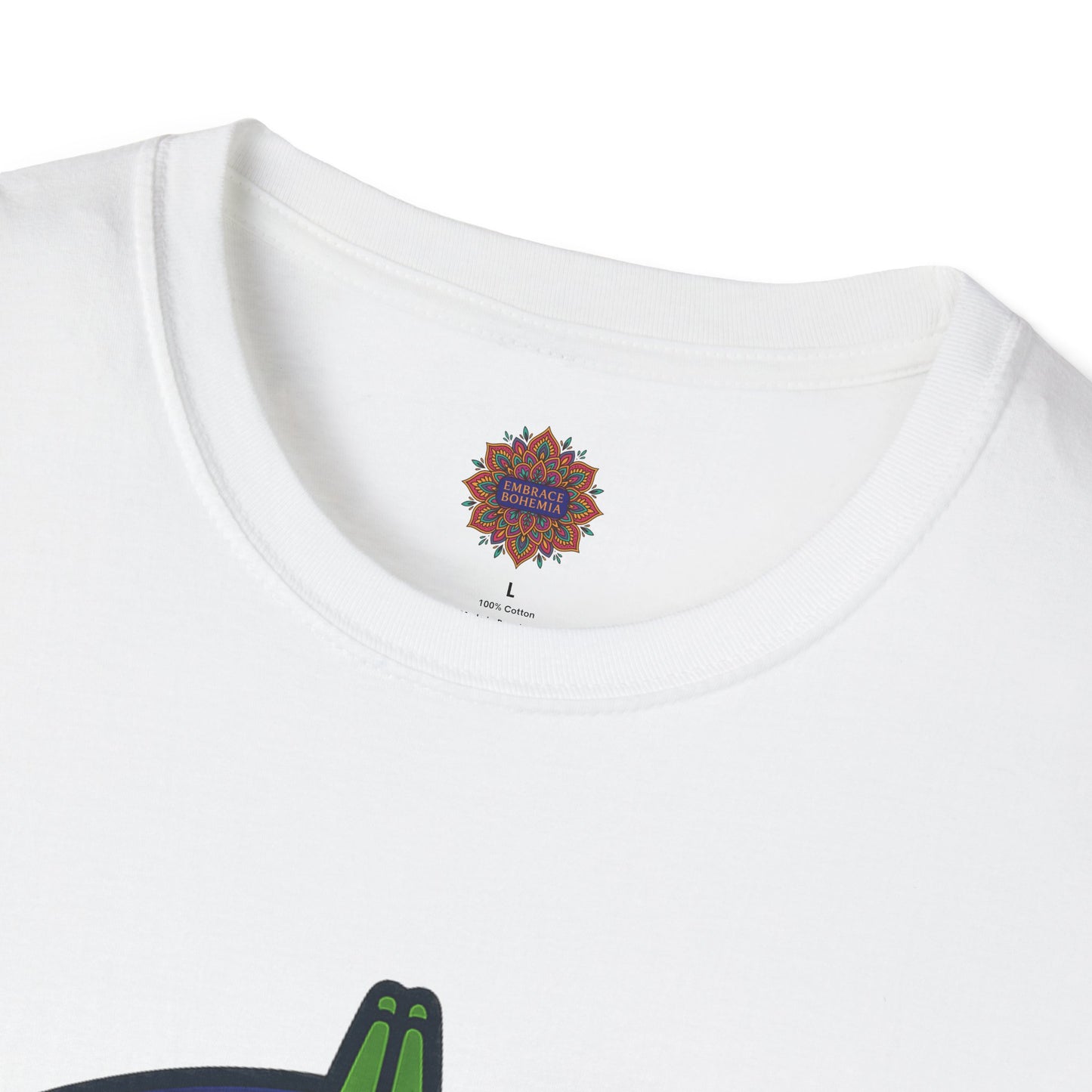 🧘‍♂️ Zen Balance Frog Unisex Tee – Cosmic Flow Edition