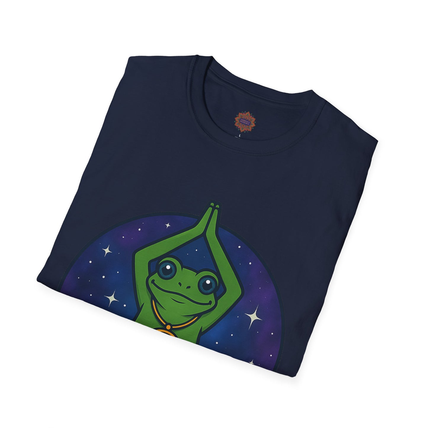 🧘‍♂️ Zen Balance Frog Unisex Tee – Cosmic Flow Edition
