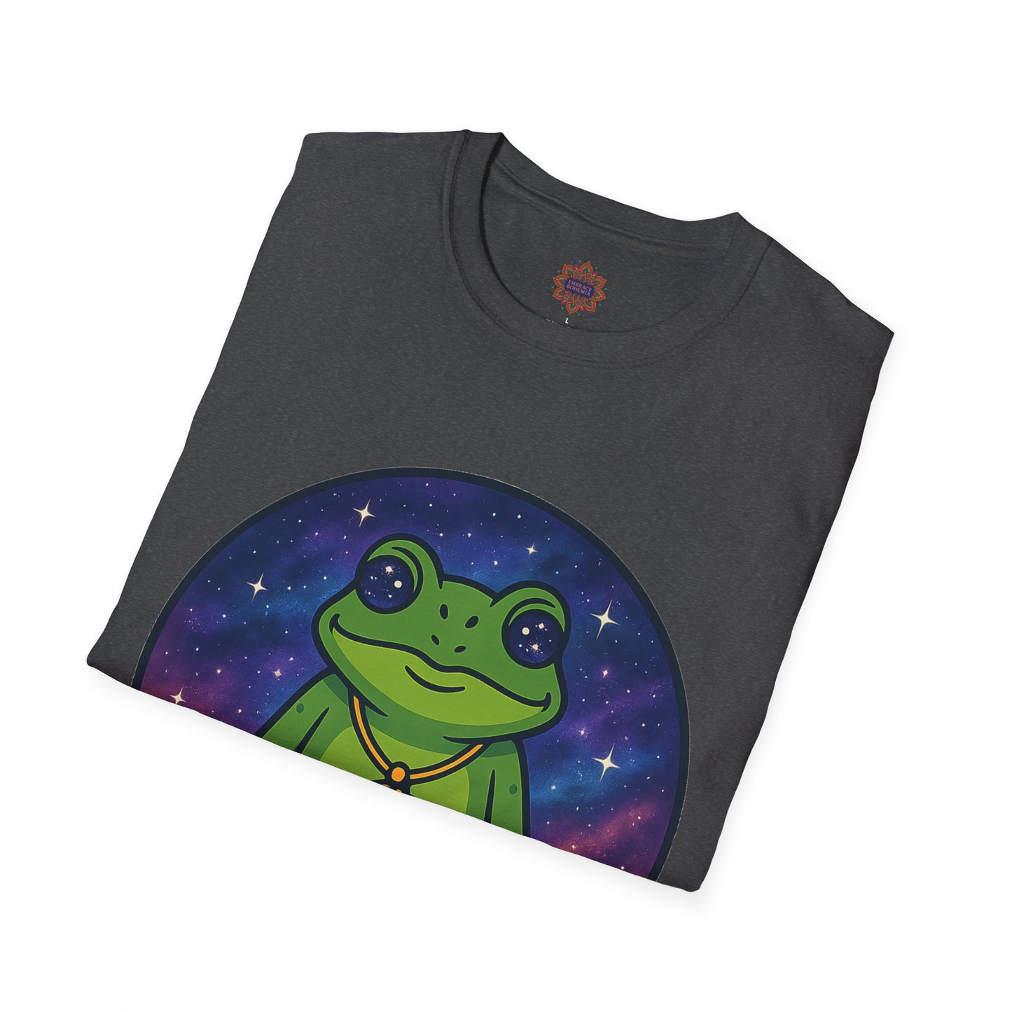 🧘‍♂️Enlightened Frog Unisex Tee – Cosmic Serenity Edition