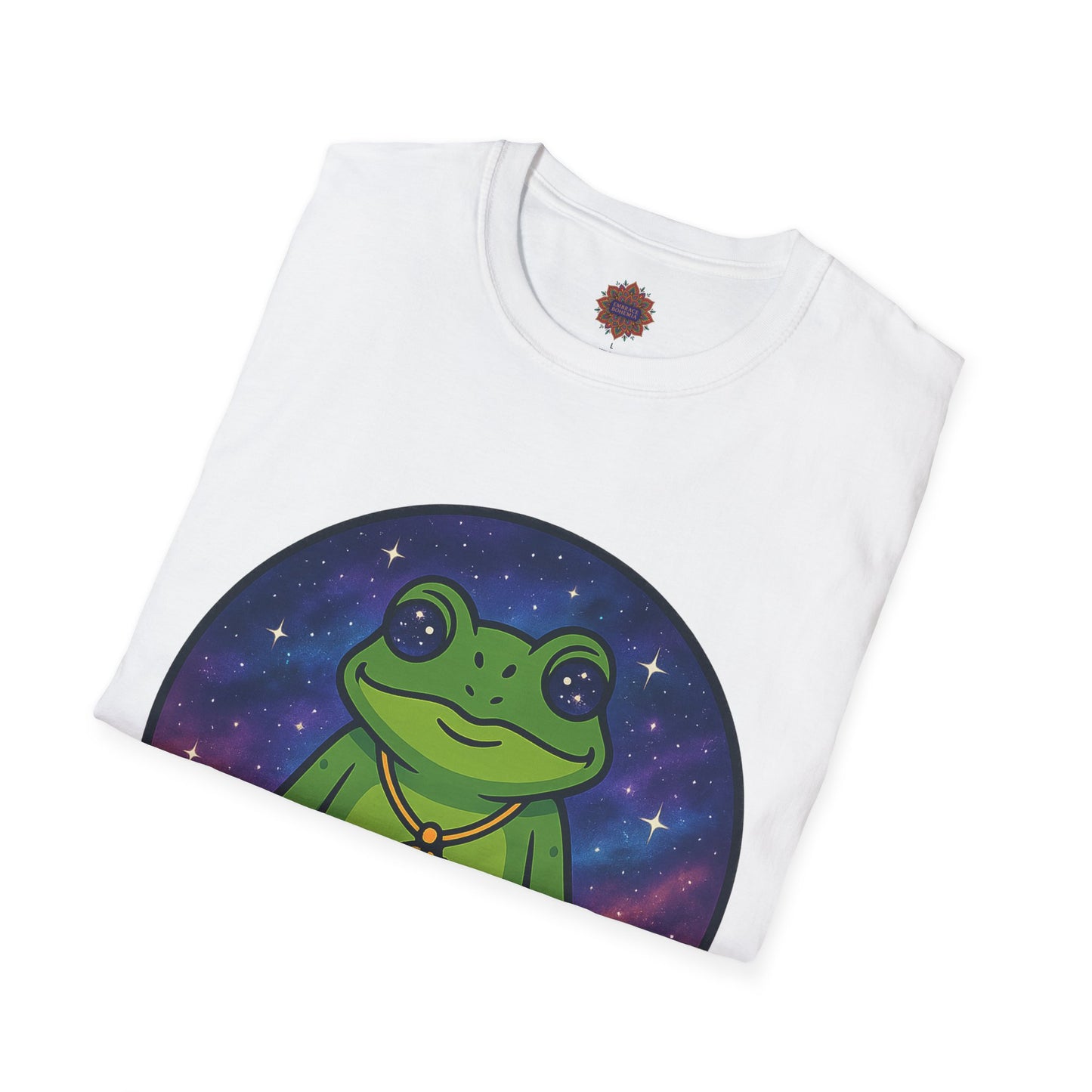 🧘‍♂️Enlightened Frog Unisex Tee – Cosmic Serenity Edition
