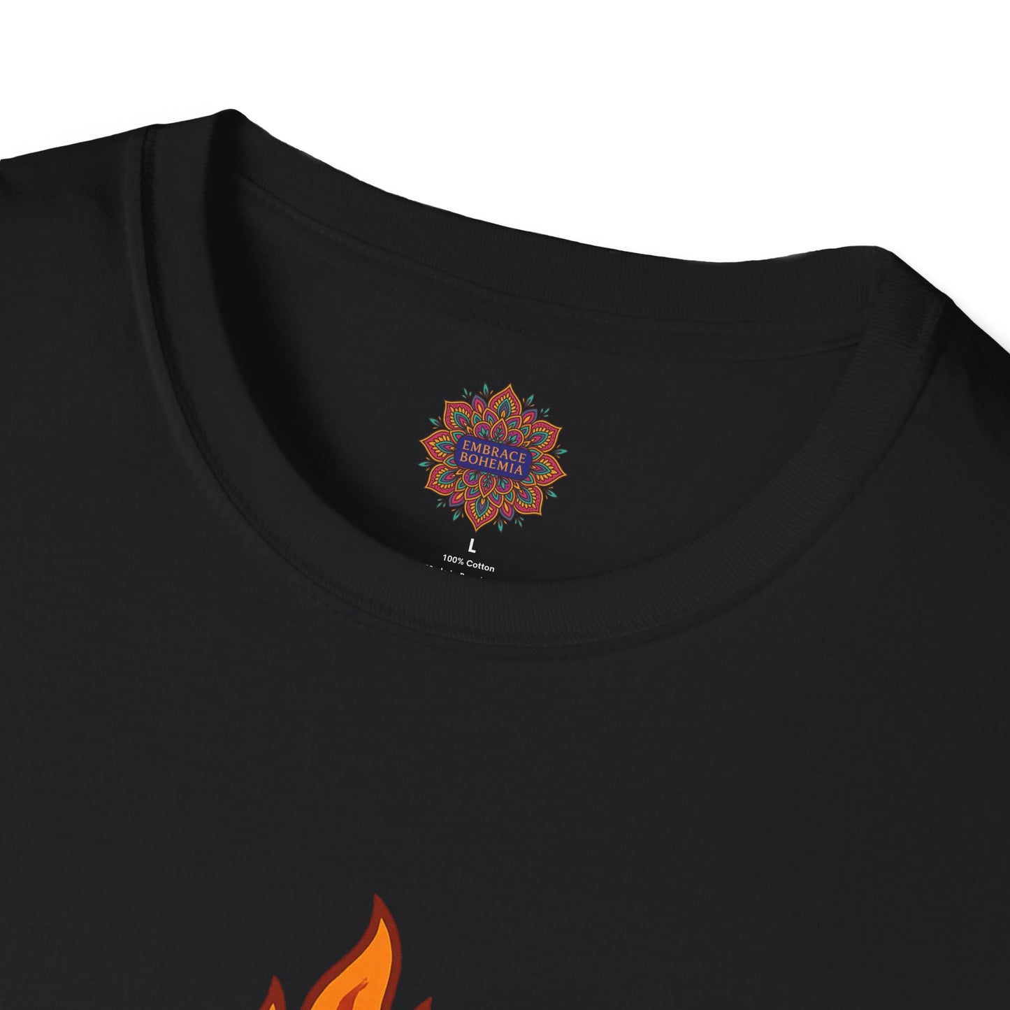🔥🌊 Elemental Balance Unisex Tee – Fire & Flow Edition