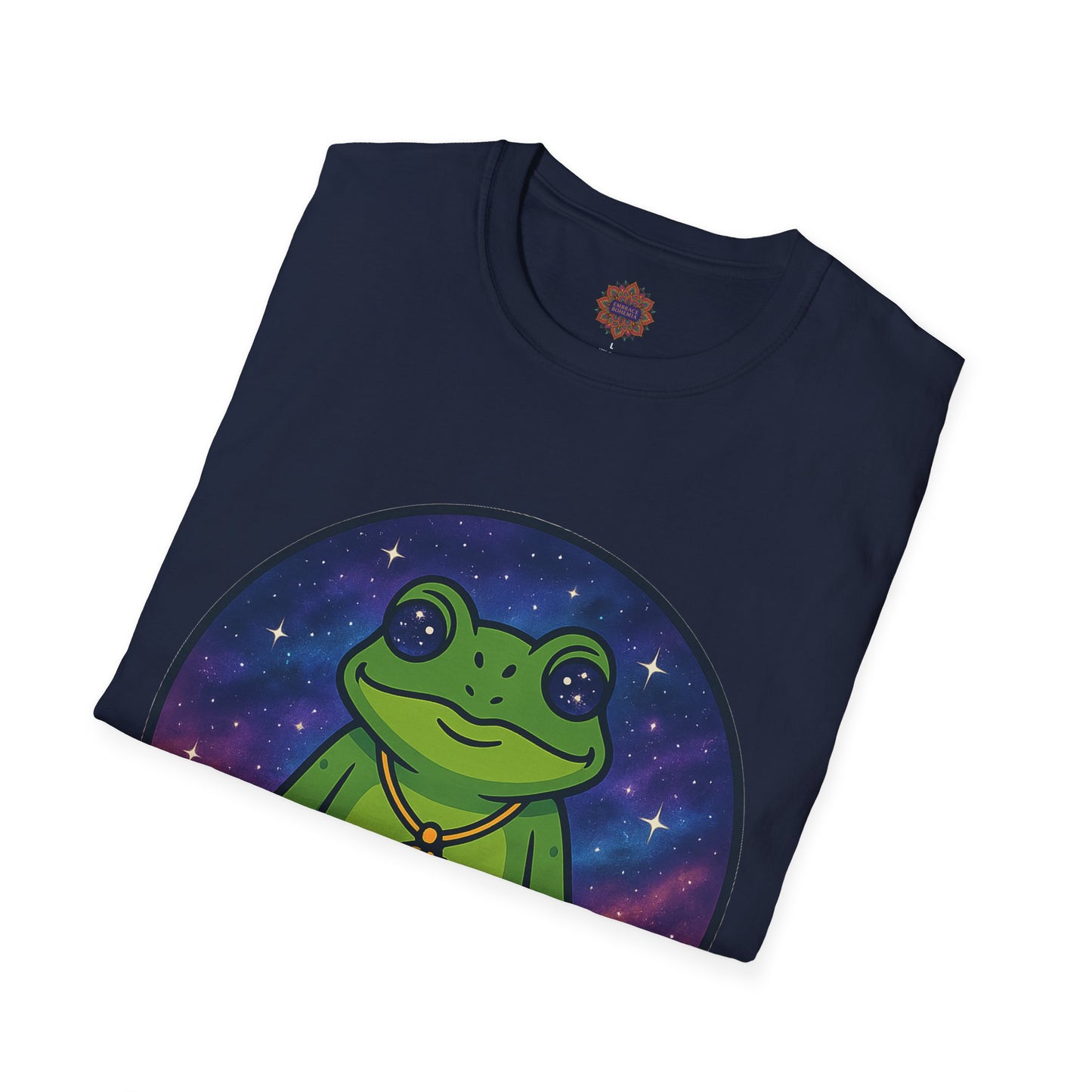 🧘‍♂️Enlightened Frog Unisex Tee – Cosmic Serenity Edition