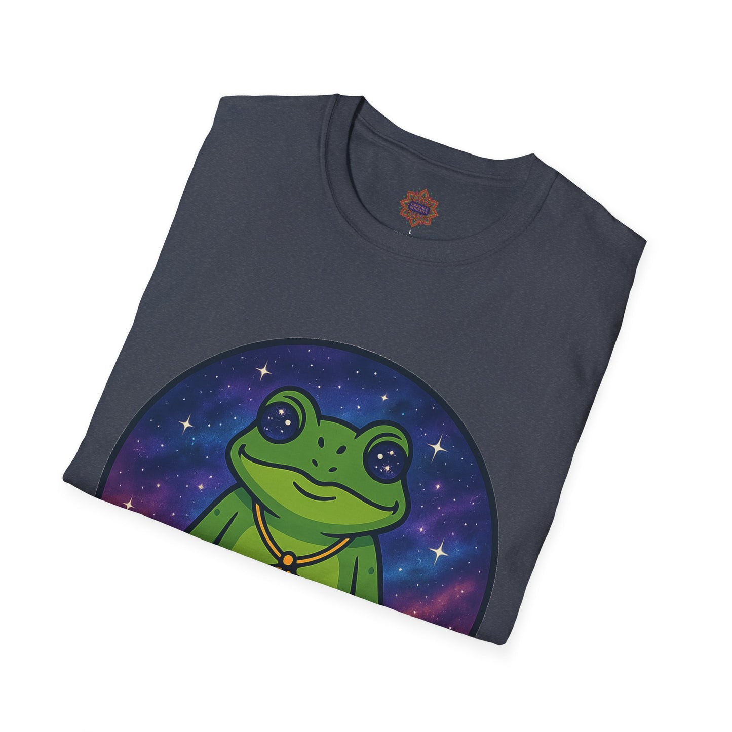 🧘‍♂️Enlightened Frog Unisex Tee – Cosmic Serenity Edition
