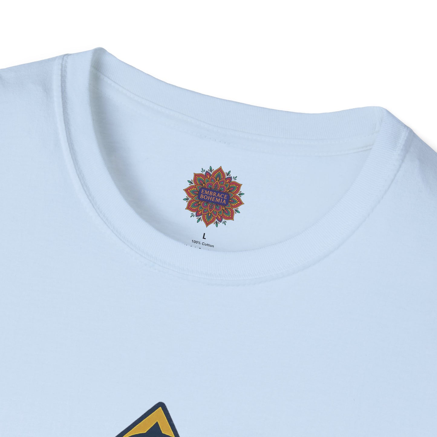 🌙 Sacred Geometry Lotus Unisex Tee – Divine Alignment Edition