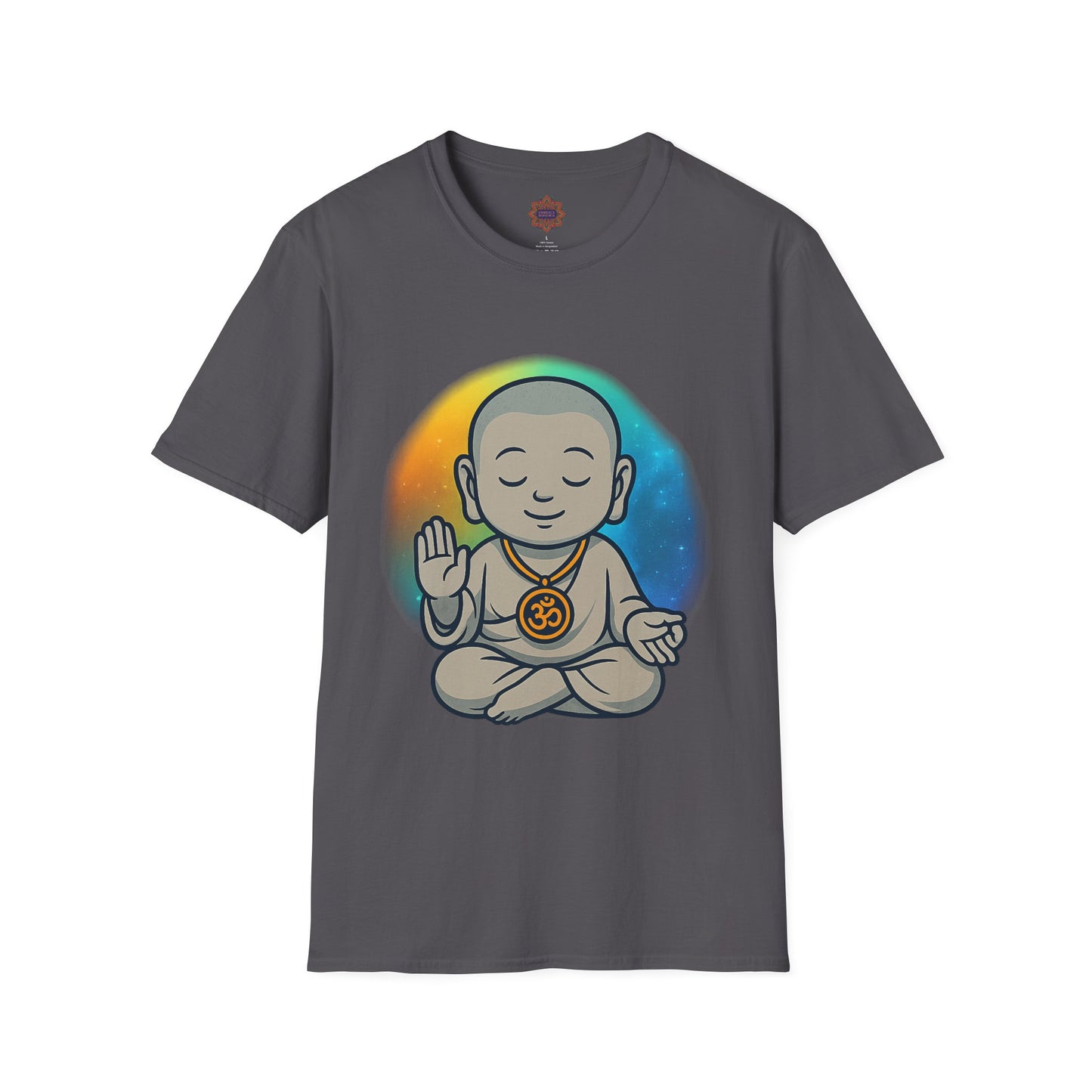🕉️ Peaceful Monk Unisex Tee – Aura of Calm Edition
