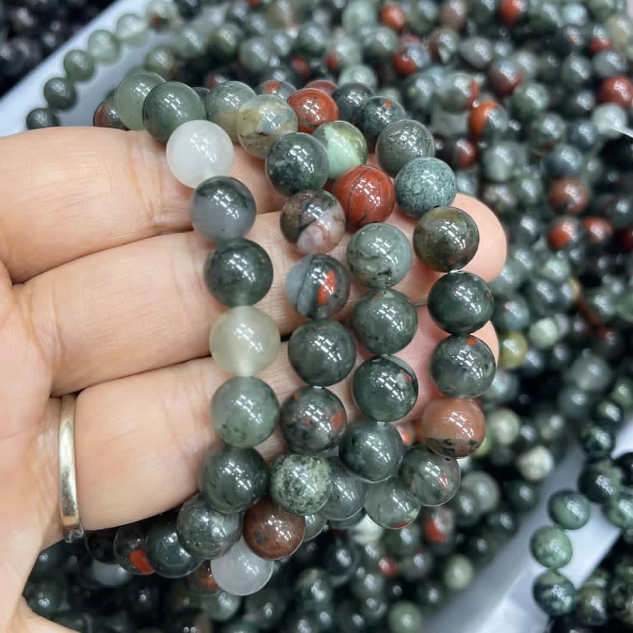 African Bloodstone – Warrior Spirit Bracelet