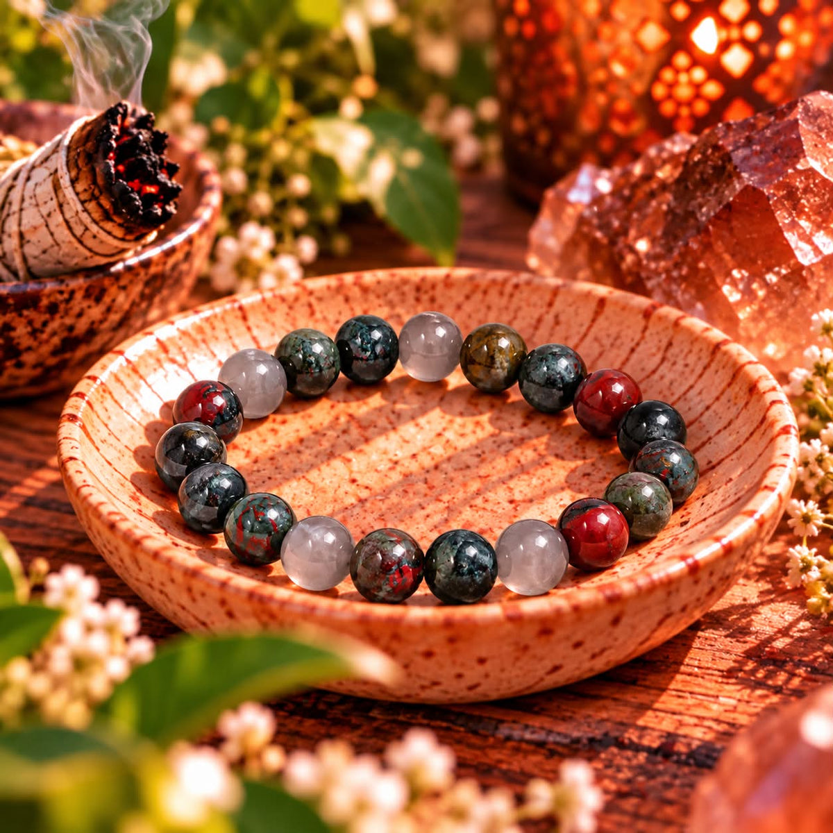 African Bloodstone – Warrior Spirit Bracelet