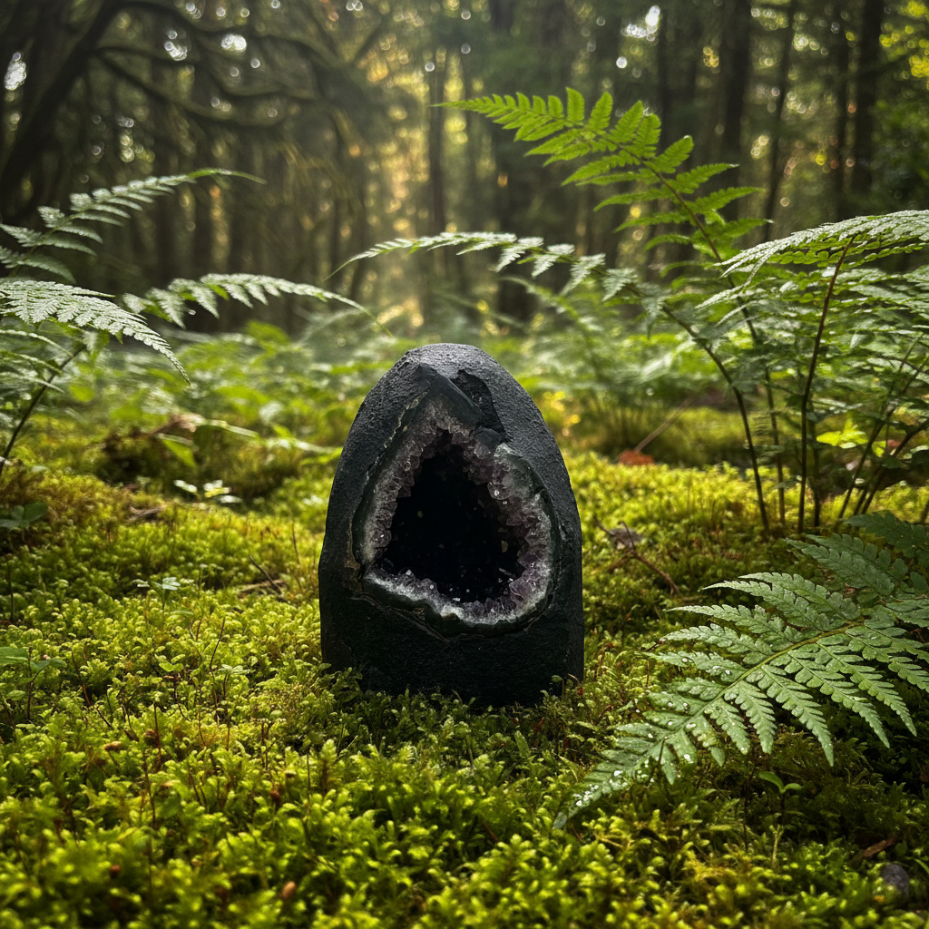 Amethyst Geode 809g-Embrace Bohemia 