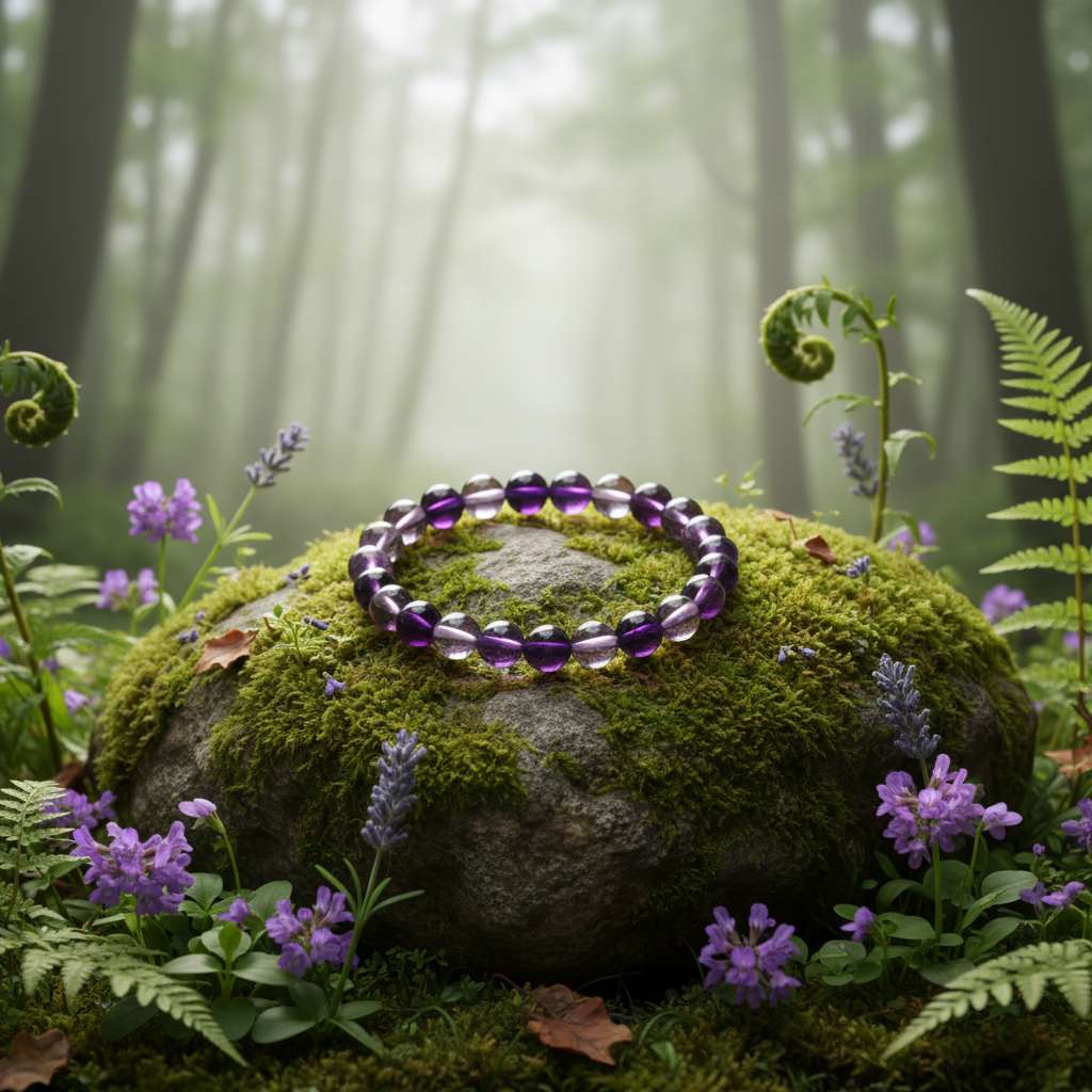 Amethyst – Spiritual Serenity Bracelet-Embrace Bohemia