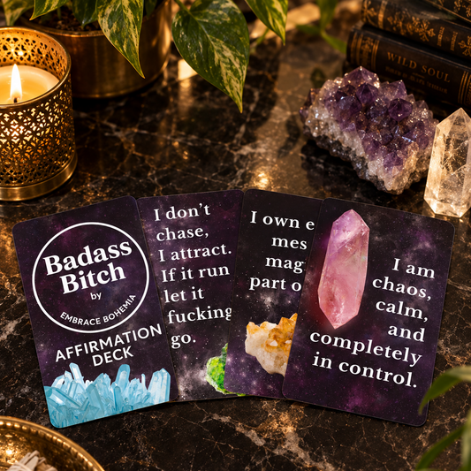 Badass Bitch Affirmation Deck
