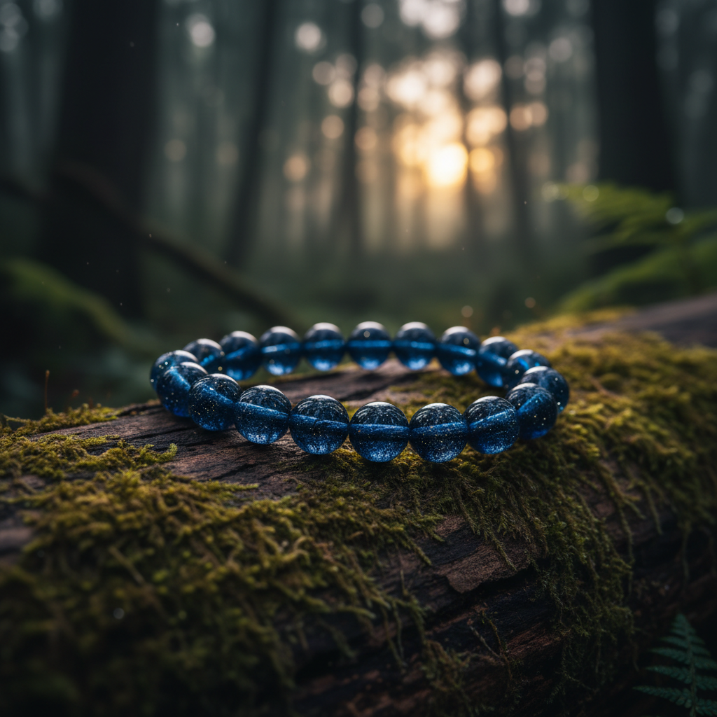Blue Sandstone – Ambition & Confidence Bracelet-Embrace Bohemia