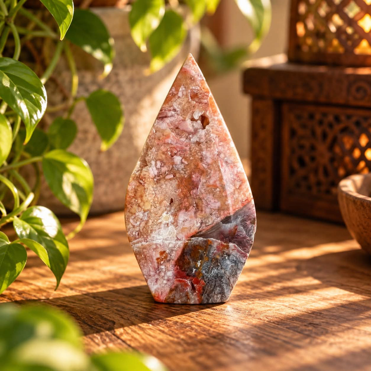 Candy Agate Flame 191g