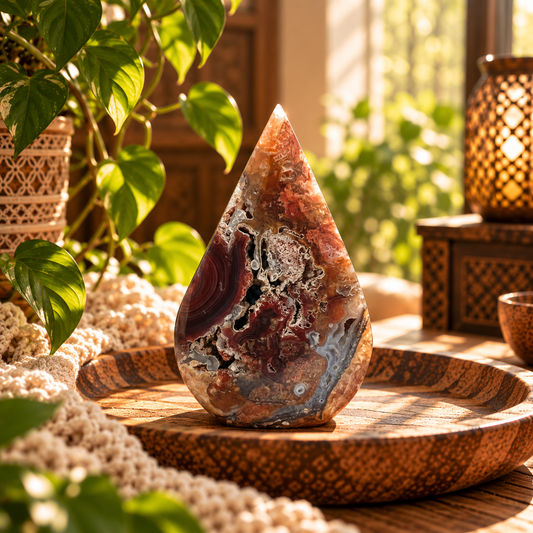 Candy Agate Flame 222g