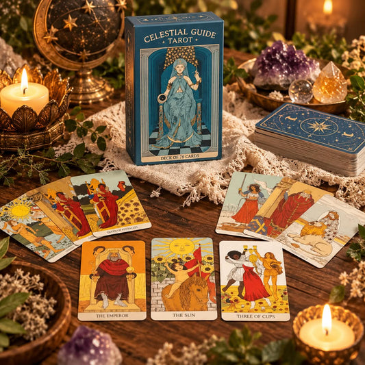 Celestial Guide Tarot - Deck of 78 Cards