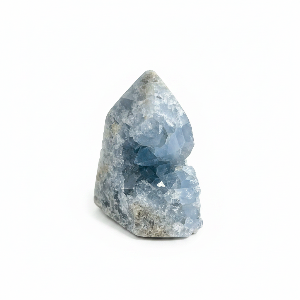 Celestite Geode Tower | 520g-Embrace Bohemia 1