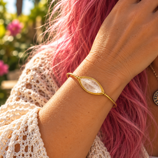 Clear Quartz – Divine Clarity Cuff