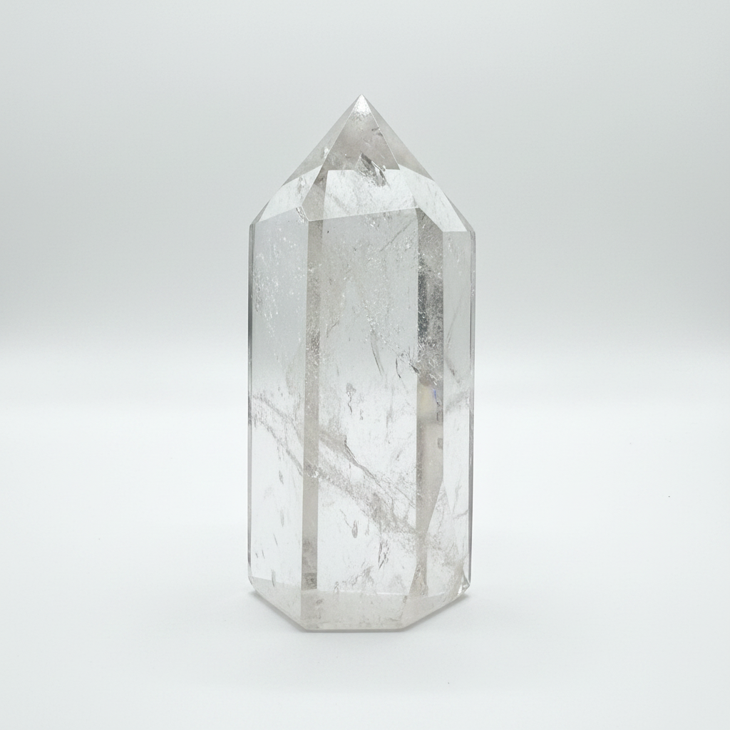 Clear Quartz Generator | Natural Rainbows | 315g-Embrace Bohemia 1
