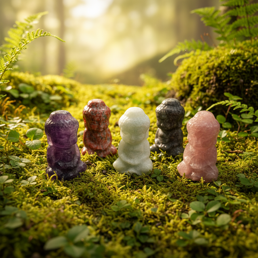 Crystal Spirit Guardians | Intuitively Chosen Carved Buddha-Embrace Bohemia 
