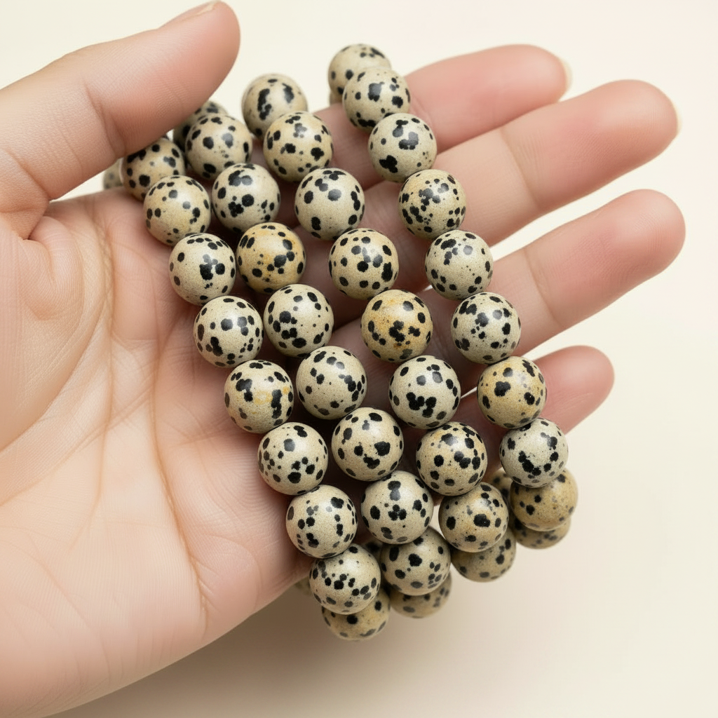 Dalmatian Jasper – Joy & Playfulness Bracelet_ Embrace Bohemia