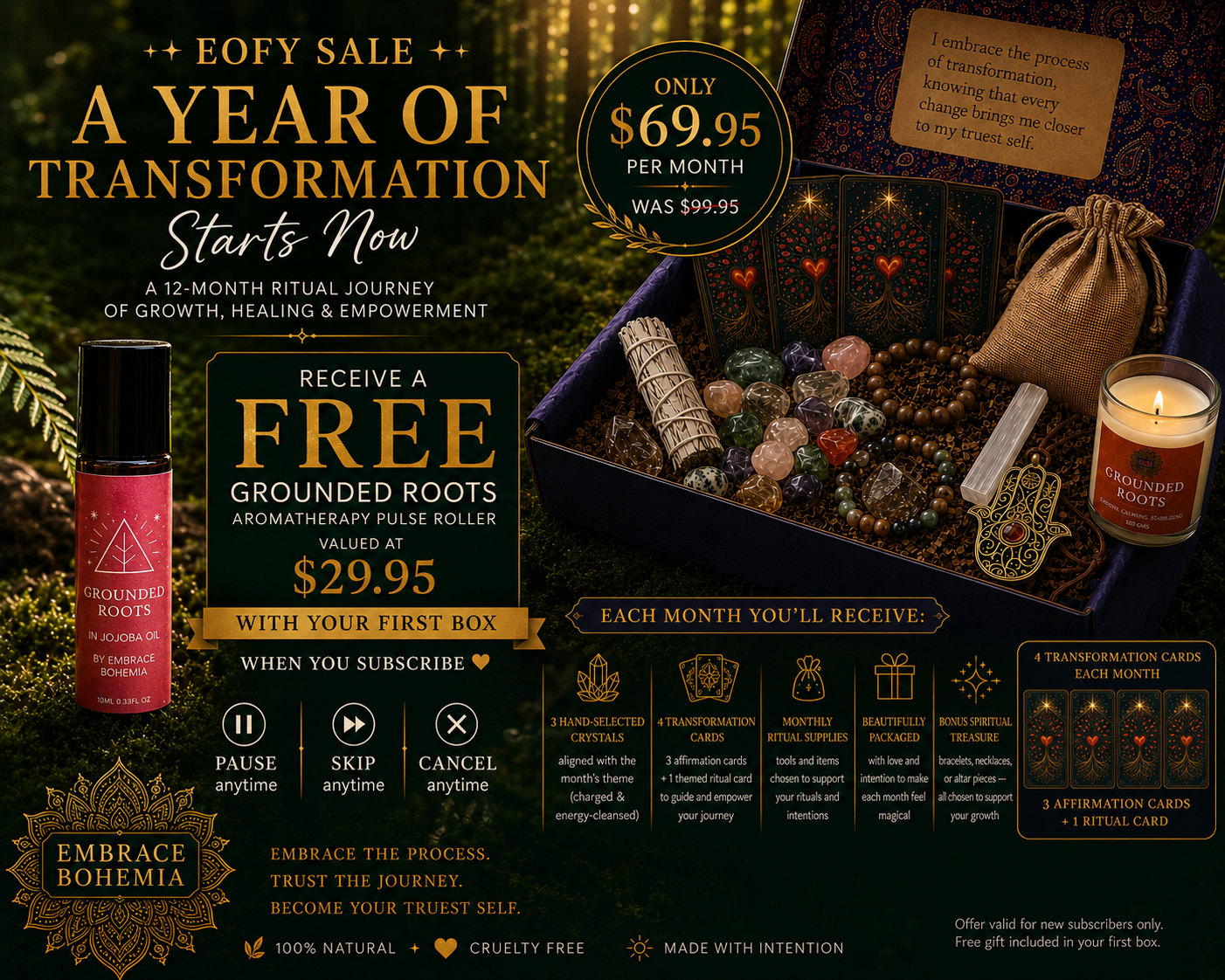 Embrace Transformation Subscription Box EOFY26