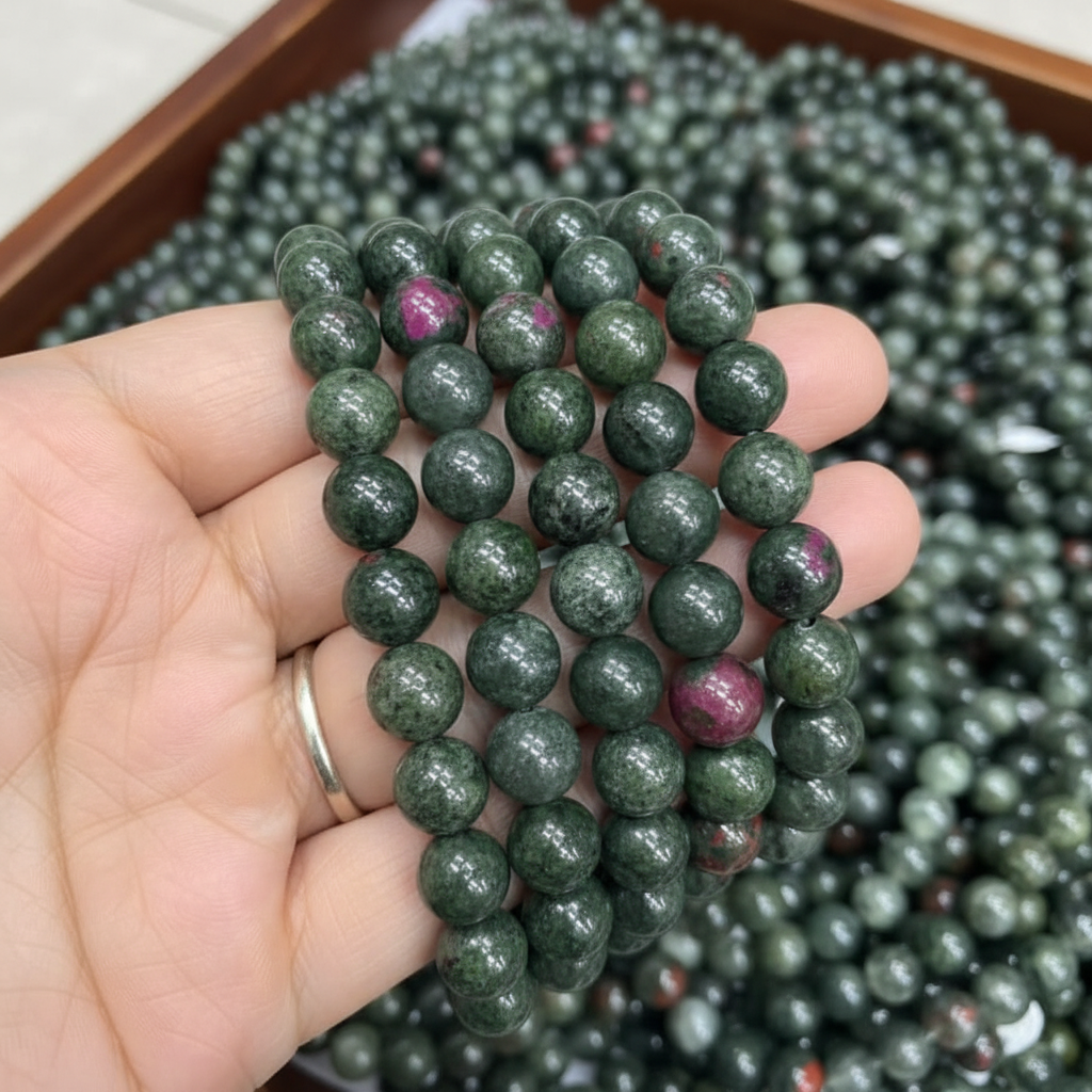 Epidote – Growth & Abundance Bracelet-Embrace Bohemia
