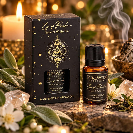 Esoteric Collection Aroma Oil EYE OF PROVIDENCE Sage & White Tea 10ml Manifestation Oil