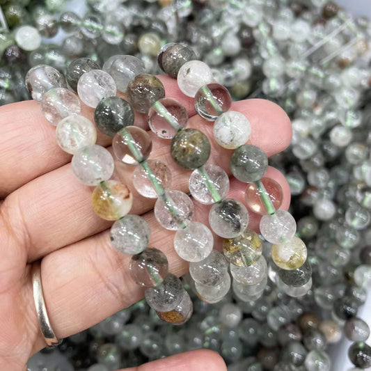 ✨ Garden Quartz – Growth & Manifestation Bracelet